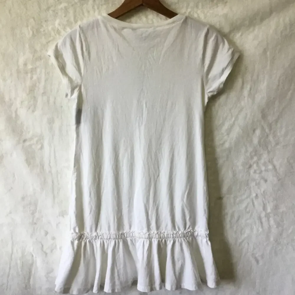 Ralph Lauren Girl White Short-Sleeve Dress